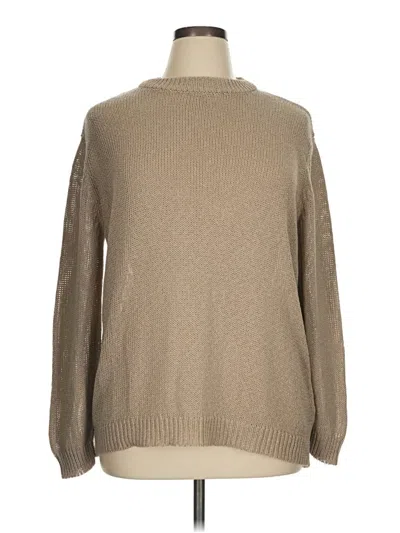 Zara Turtleneck Sweater In Tan