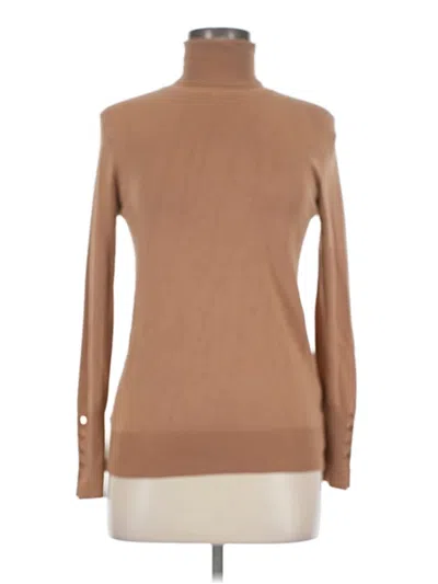Pre-owned Zara Turtleneck Sweater In Tan