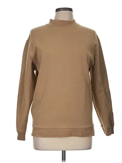 Pre-owned Zara Turtleneck Sweater In Tan