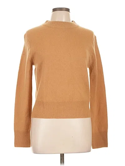 Pre-owned Zara Turtleneck Sweater In Tan