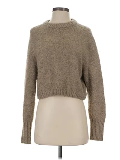 Pre-owned Zara Turtleneck Sweater In Tan