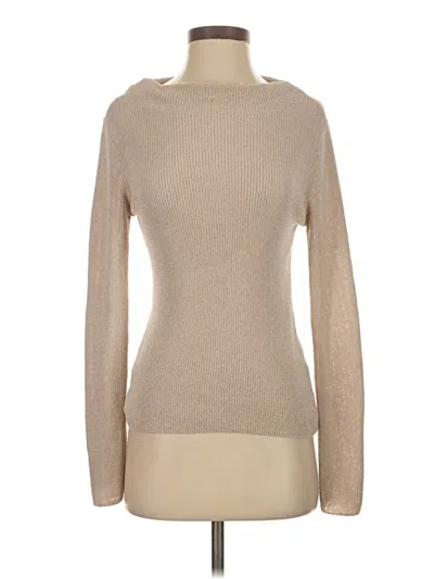 Pre-owned Zara Turtleneck Sweater In Tan