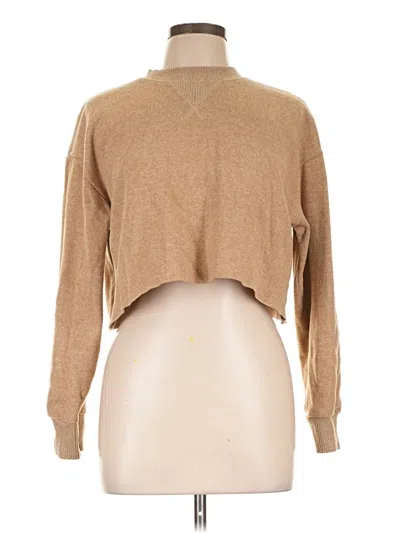 Pre-owned Zara Turtleneck Sweater In Tan