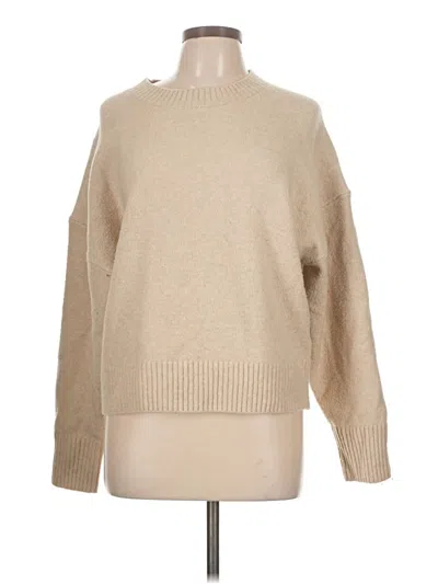 Pre-owned Zara Turtleneck Sweater In Tan