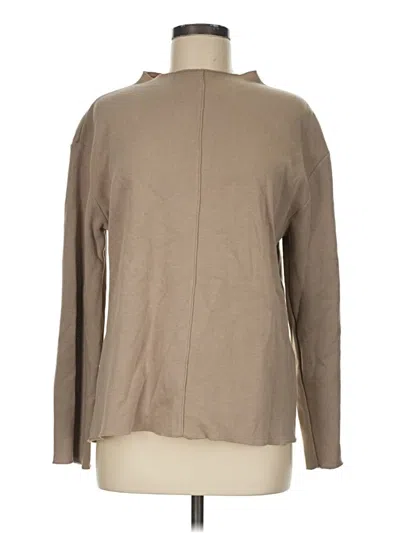 Pre-owned Zara Turtleneck Sweater In Tan