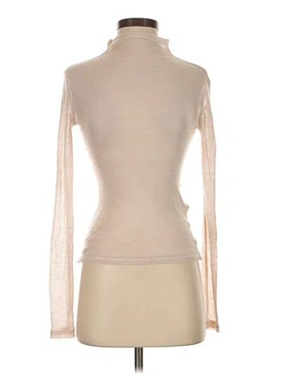 Pre-owned Zara Turtleneck Sweater In Tan