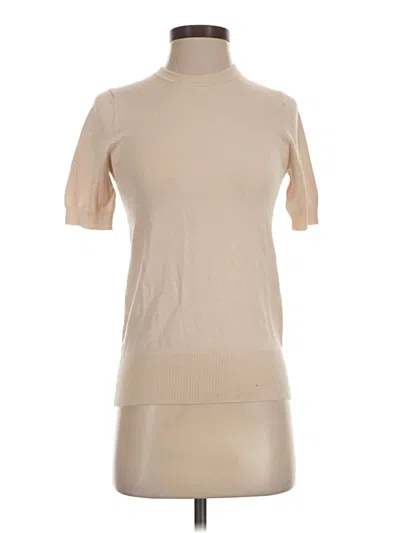 Pre-owned Zara Turtleneck Sweater In Tan