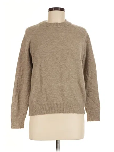 Pre-owned Zara Turtleneck Sweater In Tan