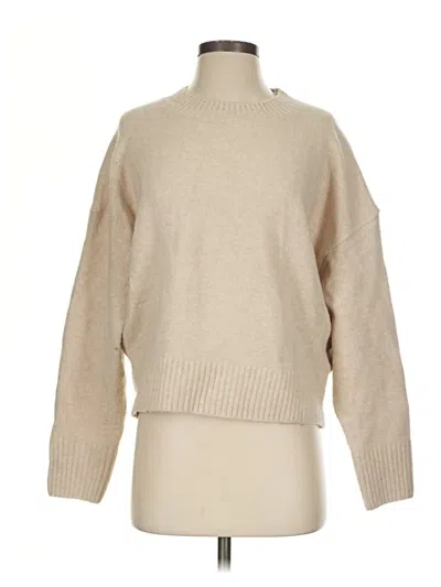 Pre-owned Zara Turtleneck Sweater In Tan