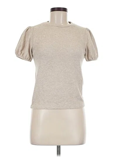 Pre-owned Zara Turtleneck Sweater In Tan