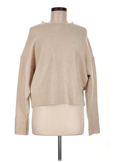 Pre-owned Zara Turtleneck Sweater In Tan