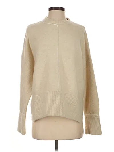 Pre-owned Zara Turtleneck Sweater In Tan