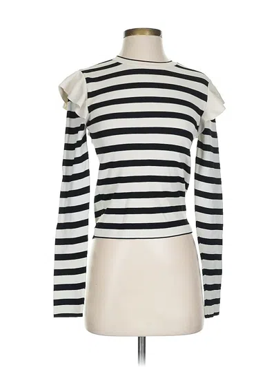 Pre-owned Zara Turtleneck Sweater In White