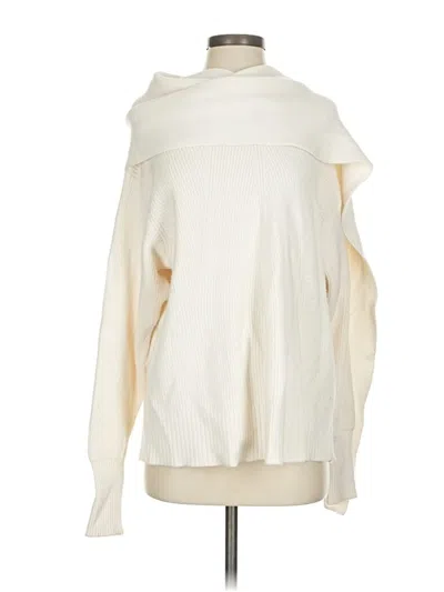 Pre-owned Zara Turtleneck Sweater In White