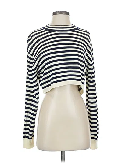 Pre-owned Zara Turtleneck Sweater In White