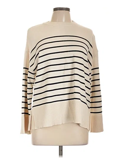 Pre-owned Zara Turtleneck Sweater In White