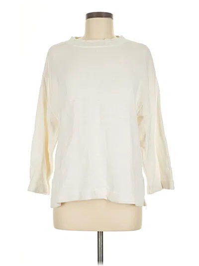 Pre-owned Zara Turtleneck Sweater In White