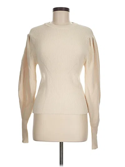 Pre-owned Zara Turtleneck Sweater In White