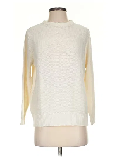 Pre-owned Zara Turtleneck Sweater In White