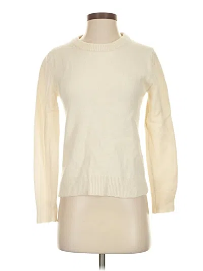 Pre-owned Zara Turtleneck Sweater In White