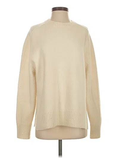 Pre-owned Zara Turtleneck Sweater In White