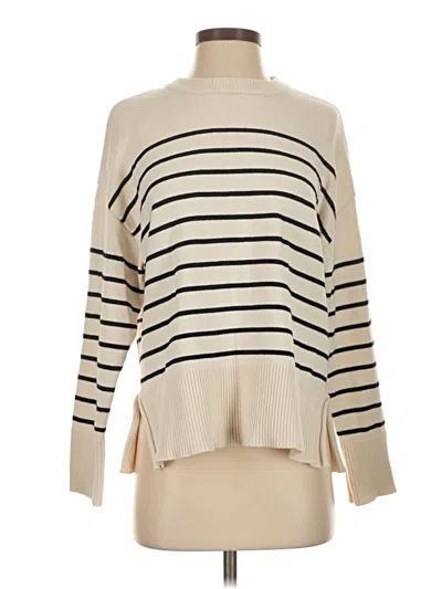 Pre-owned Zara Turtleneck Sweater In White