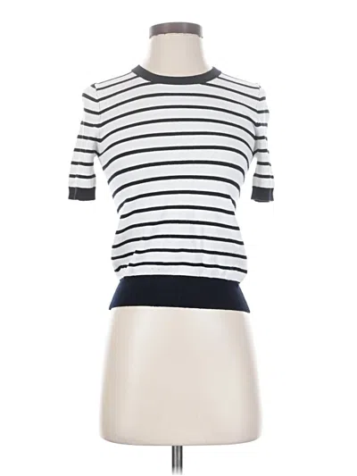 Pre-owned Zara Turtleneck Sweater In White