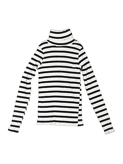 Pre-owned Zara Kids' Turtleneck Sweater In White