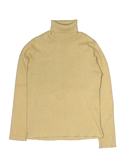 Pre-owned Zara Kids' Turtleneck Sweater In Yellow