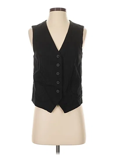 Pre-owned Zara Tuxedo Vest In Black
