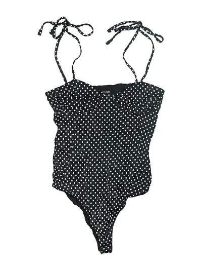 Pre-owned Zara Two Piece Swimsuit In Black