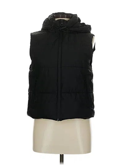 Pre-owned Zara Vest In Black