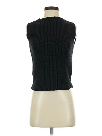 Pre-owned Zara Vest In Black