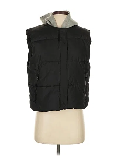 Pre-owned Zara Vest In Black