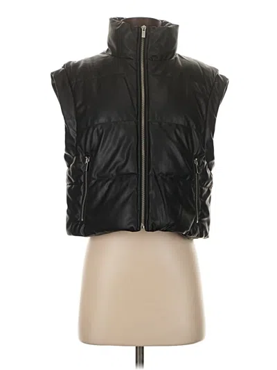 Pre-owned Zara Vest In Black