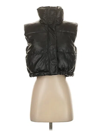 Pre-owned Zara Vest In Black
