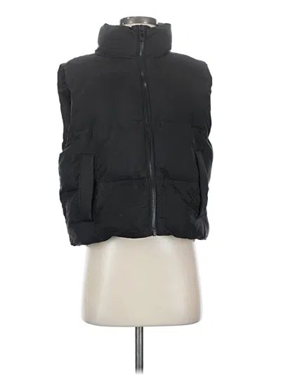 Pre-owned Zara Vest In Black
