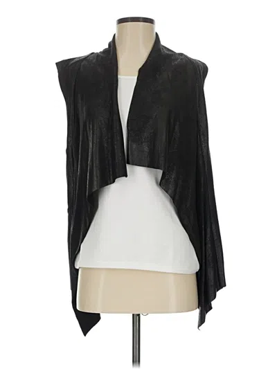 Pre-owned Zara Vest In Black