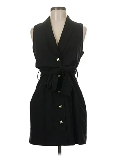 Pre-owned Zara Vest In Black