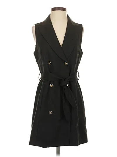 Pre-owned Zara Vest In Black