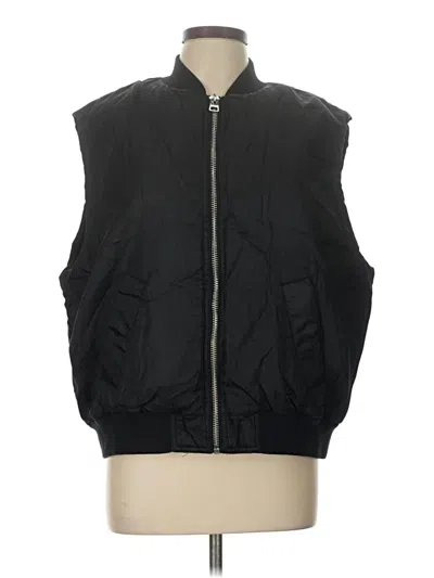 Pre-owned Zara Vest In Black
