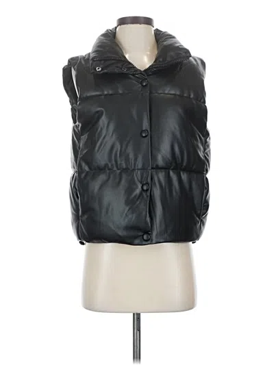 Pre-owned Zara Vest In Black