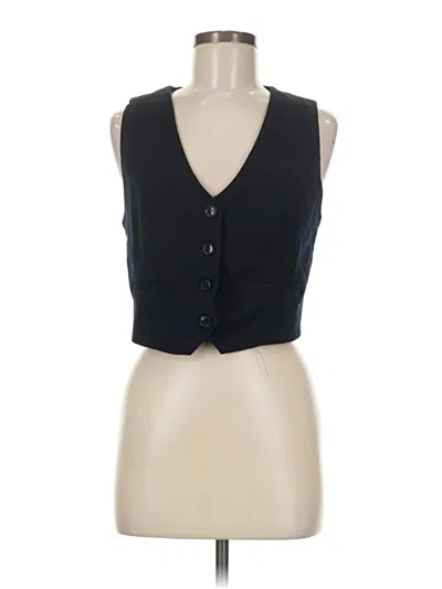 Pre-owned Zara Vest In Black