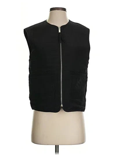 Pre-owned Zara Vest In Black