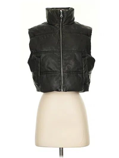 Pre-owned Zara Vest In Black