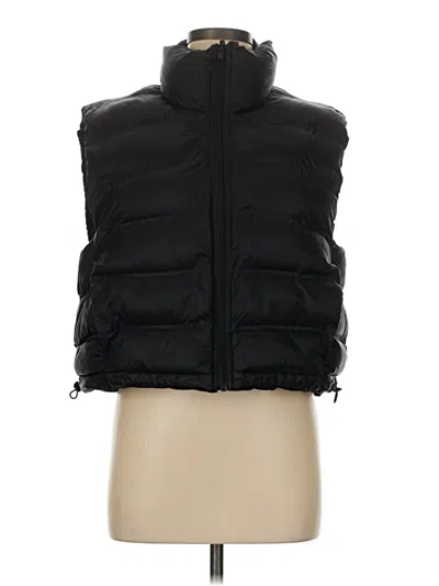Pre-owned Zara Vest In Black