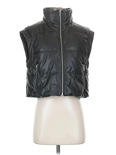 Pre-owned Zara Vest In Black