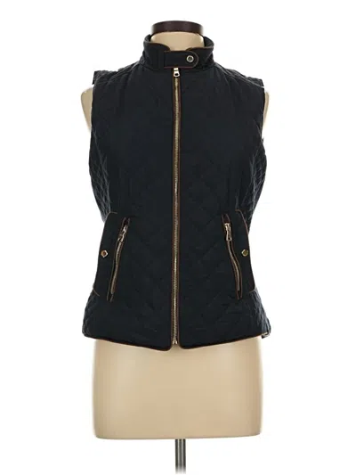 Pre-owned Zara Vest In Black