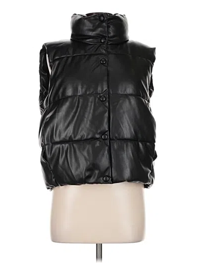 Pre-owned Zara Vest In Black