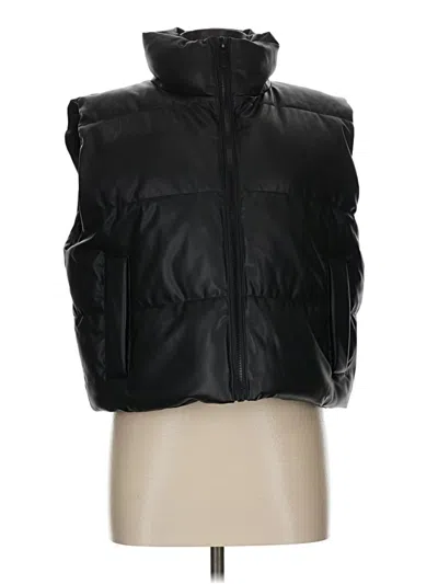 Pre-owned Zara Vest In Black